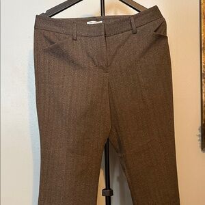 Dalia Collection Brown Boot Cut Pants